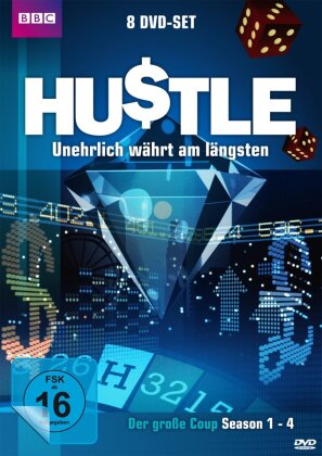 Hustle - Unehrlich währt am längsten - Staffel 1 - 4 (8 DVDs)