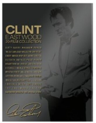 Clint Eastwood - 20 Film Collection (Collector's Edition, 20 Blu-rays + Book)