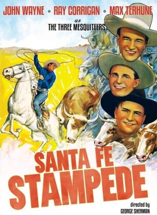 Santa Fe Stampede (1938) (b/w)