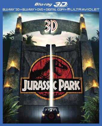 Jurassic Park (1993) (Blu-ray 3D (+2D) + Blu-ray + DVD)