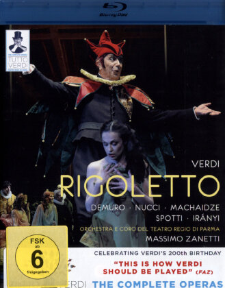 Orchestra Teatro Regio di Parma, Massimo Zanetti & Francesco Demuro - Verdi - Rigoletto (Tutto Verdi, C Major, Unitel Classica)