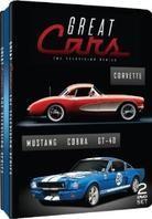 Great Cars: The Television Series - Corvette / Mustang / Cobra / GT-40 (2 DVDs)