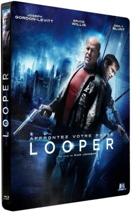 Looper (2012) (Steelbook, Blu-ray + DVD)