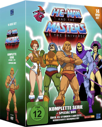 He-Man and the Masters of the Universe - Die komplette Serie (14 DVD)