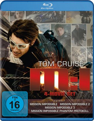Mission Impossible 1 - 4 (4 Blu-rays)
