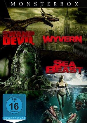 Swamp Devil / Wyvern / Sea Beast - Monsterbox (3 DVDs)