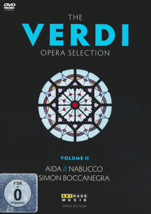Various Artists - The Verdi Opera Selection Vol. 2 - Aida / Nabucco / Simon Boccanegra (Arthaus Musik, 4 DVDs)