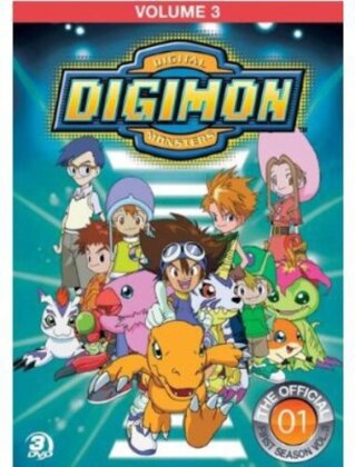 Digimon Digital Monsters - Season 1.3 (3 DVD)