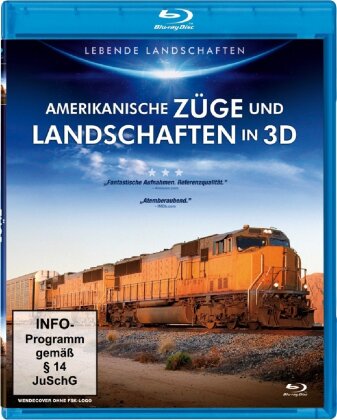 Amerikanische Züge und Landschaften in