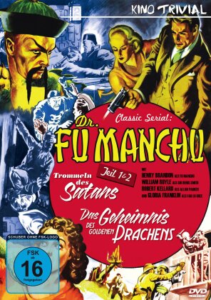 Dr. Fu Manchu - Teil 1 & 2 - Trommeln des Satans / Das Geheimnis des goldenen Drachens (Limited Edition)