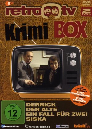 Retro TV Krimi Show - Derrick / Der Alte / Ein Fall für Zwei / Siska (2 DVDs)