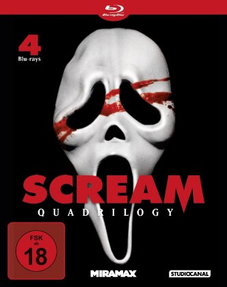 Scream 1-4 - Quadrilogy (4 Blu-rays)