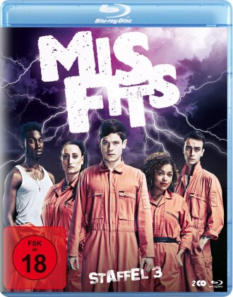 Misfits - Staffel 3 (2 Blu-rays)