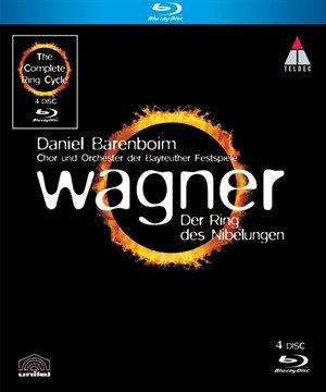 Bayreuther Festspiele Orchestra, Daniel Barenboim & Siegfried Jerusalem - Wagner - Der Ring des Nibelungen (Teldec, Unitel Classica, 4 Blu-rays)