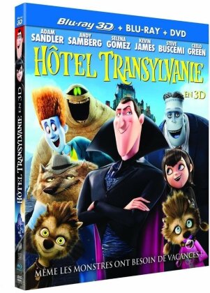 Hôtel Transylvanie (2012) (Blu-ray + Blu-ray 3D + DVD)