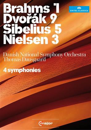 Danish National Symphony Orchestra & Thomas Dausgaard - Brahms / Dvorák / Nielsen / Sibelius (C Major, Unitel Classica, 2 DVDs)