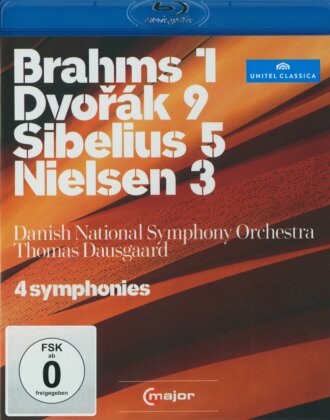 Danish National Symphony Orchestra & Thomas Dausgaard - Brahms / Dvorák / Nielsen / Sibelius (C Major, Unitel Classica)