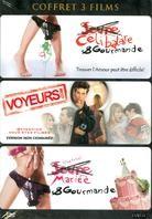 Jeune célibataire & gourmande / Voyeurs.com / Jeune mariée et gourmande (3 DVDs)