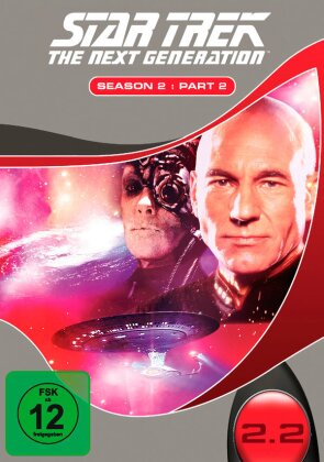 Star Trek - The Next Generation - Staffel 2.2 (Neuauflage, 3 DVDs)