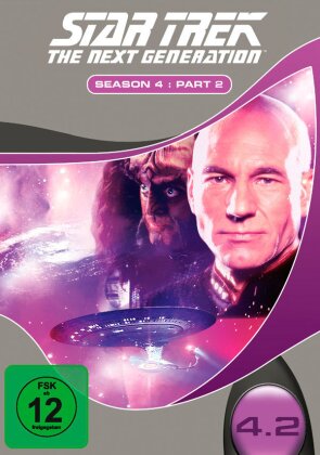 Star Trek - The Next Generation - Staffel 4.2 (Neuauflage, 4 DVDs)