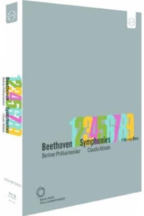 Berliner Philharmoniker & Claudio Abbado - Beethoven - Symphonies Nos. 1-9 (Euro Arts, 4 Blu-rays)