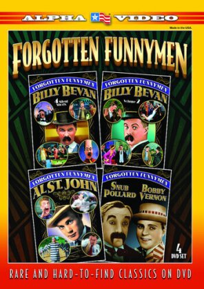 Forgotten Funnymen: Billy Bevan (b/w, 4 DVDs)