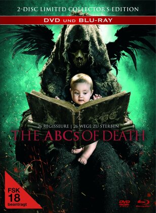 The ABCs of Death (2012) (Limited Edition, Mediabook, Uncut, Blu-ray + DVD)