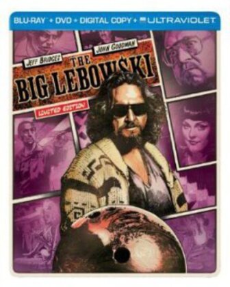 The Big Lebowski (1998) (Limited Edition, Steelbook, Blu-ray + DVD)