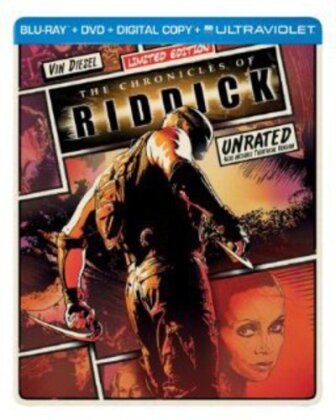 The Chronicles of Riddick (2004) (Edizione Limitata, Steelbook, Blu-ray + DVD)
