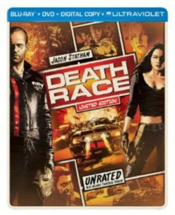 Death Race (2008) (Edizione Limitata, Steelbook, Blu-ray + DVD)
