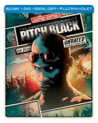 Pitch Black (2000) (Edizione Limitata, Steelbook, Blu-ray + DVD)
