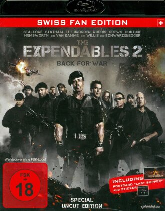 The Expendables 2 - Back for War (2012) (Swiss Fan Edition, Special Uncut Edition)