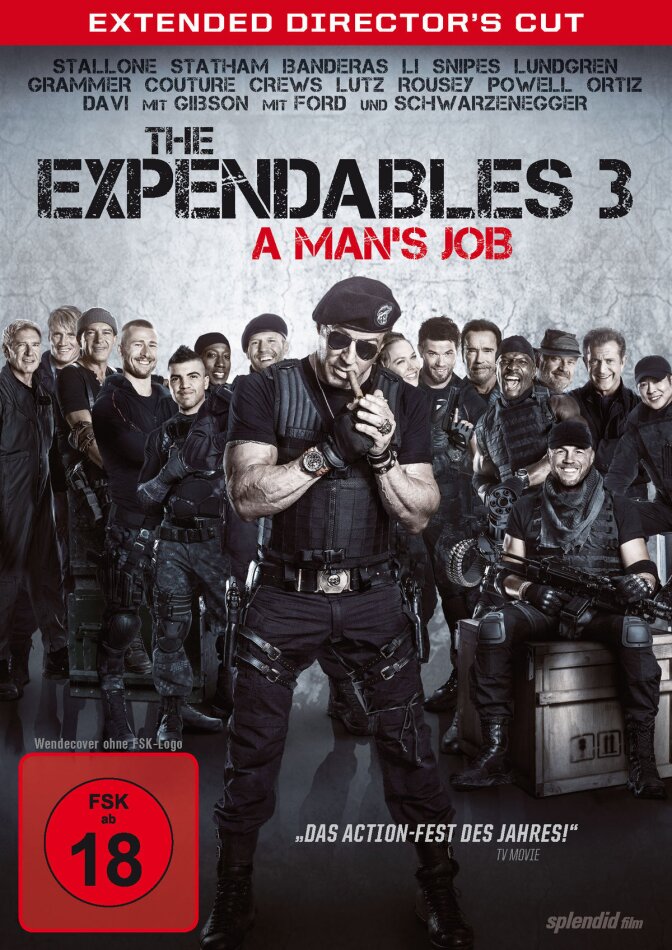 The Expendables 3 (2014) - A Man's Job (2014) (Director's Cut, Extended Edition)