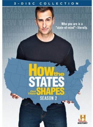 How the States got their Shapes - Season 2 (3 DVD)