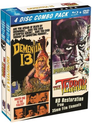 Dementia 13 / The Terror (2 Blu-rays + DVD)