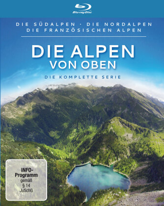 Die Alpen von oben - Gesamtbox (3 Blu-rays)