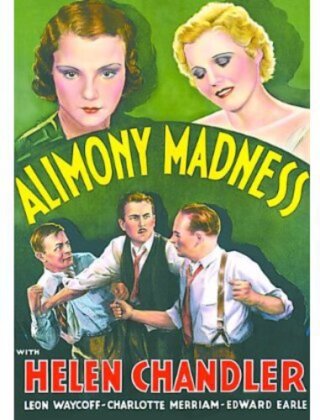 Alimony Madness (1933) (s/w)
