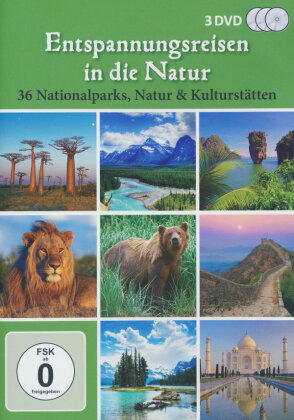 Entspannungsreisen in die Natur (3 DVD)