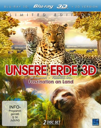 Unsere Erde - Faszination an Land (Blu-ray 3D + Blu-ray)