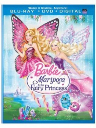 Barbie - Mariposa and the Fairy Princess (Blu-ray + DVD)