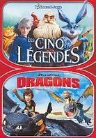 Les Cinq Légendes (2012) / Dragons (2010) (2 DVDs)