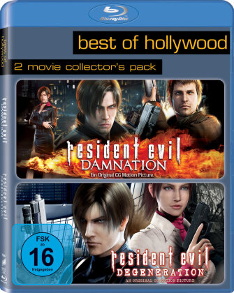 Resident Evil: Damnation / Resident Evil: Degeneration (Best of Hollywood, 2 Movie Collector's Pack, 2 Blu-rays)