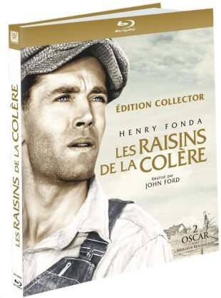 Les raisins de la colère (1940) (Edition Collector, Digibook, s/w, Blu-ray + DVD)