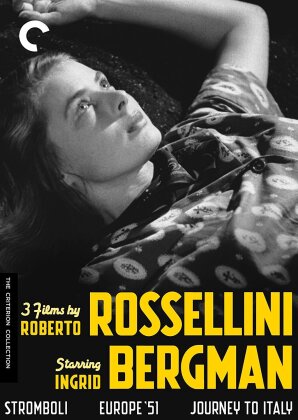 3 Films by Roberto Rossellini - Starring Ingrid Bergman (b/w, Criterion Collection, 5 DVDs)
