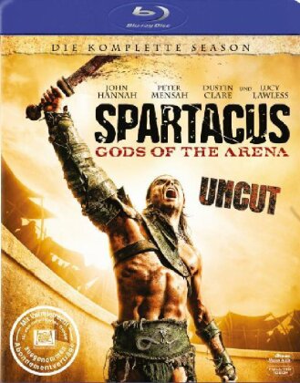 Spartacus: Gods of the Arena - Die komplette Season (2011) (Edizione Limitata, Steelbook, Uncut, 3 Blu-ray)