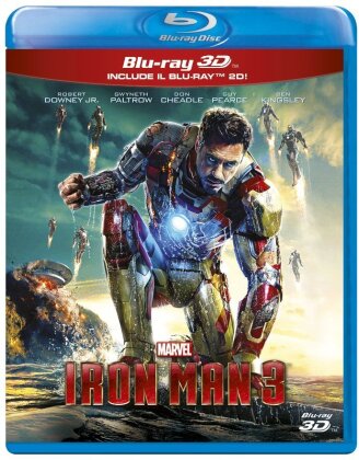Iron Man 3 (2013) (Blu-ray 3D + Blu-ray)