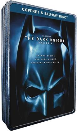 Batman - The Dark Knight - La Trilogie (Limited Edition, Steelbook, 5 Blu-rays)