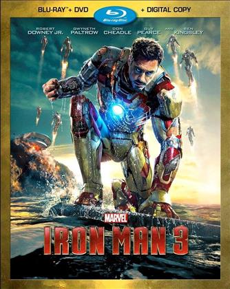 Iron Man 3 (2013) (Blu-ray + DVD)