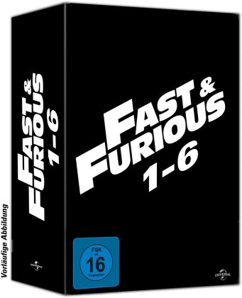 Fast & Furious 1-6 - Collection (6 DVDs)