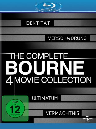 The Complete Bourne Collection 1-4 (4 Blu-rays)